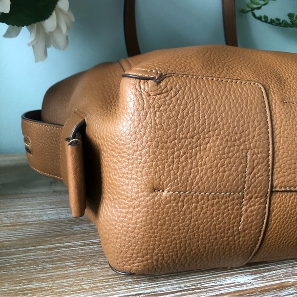 Tory Burch tan leather shoulder bag - Picture 4 of 15